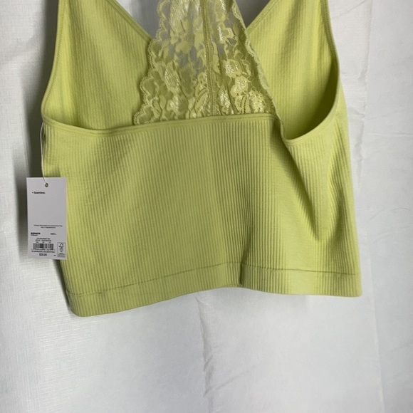 3/$15 So seamless lace back ribbed top casual summer boho stretch party XL jr - Picture 13 of 17